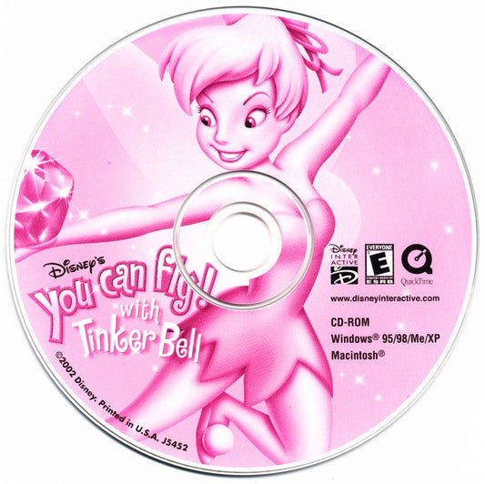 Disney's You Can Fly with Tinker Bell Microsoft Windows PC CD-PC Gamez USA