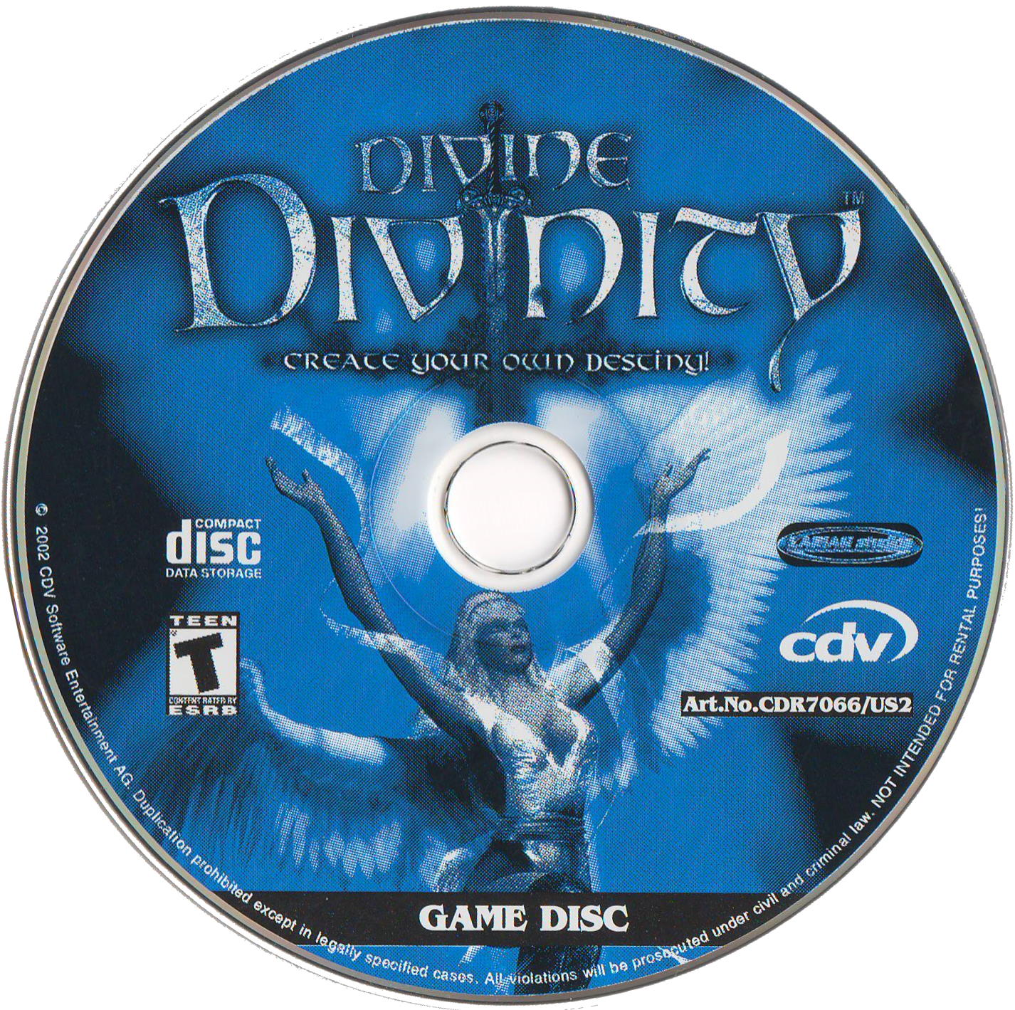 Divine Divinity Disc 1-3 Microsoft Windows PC CD-PC Gamez USA