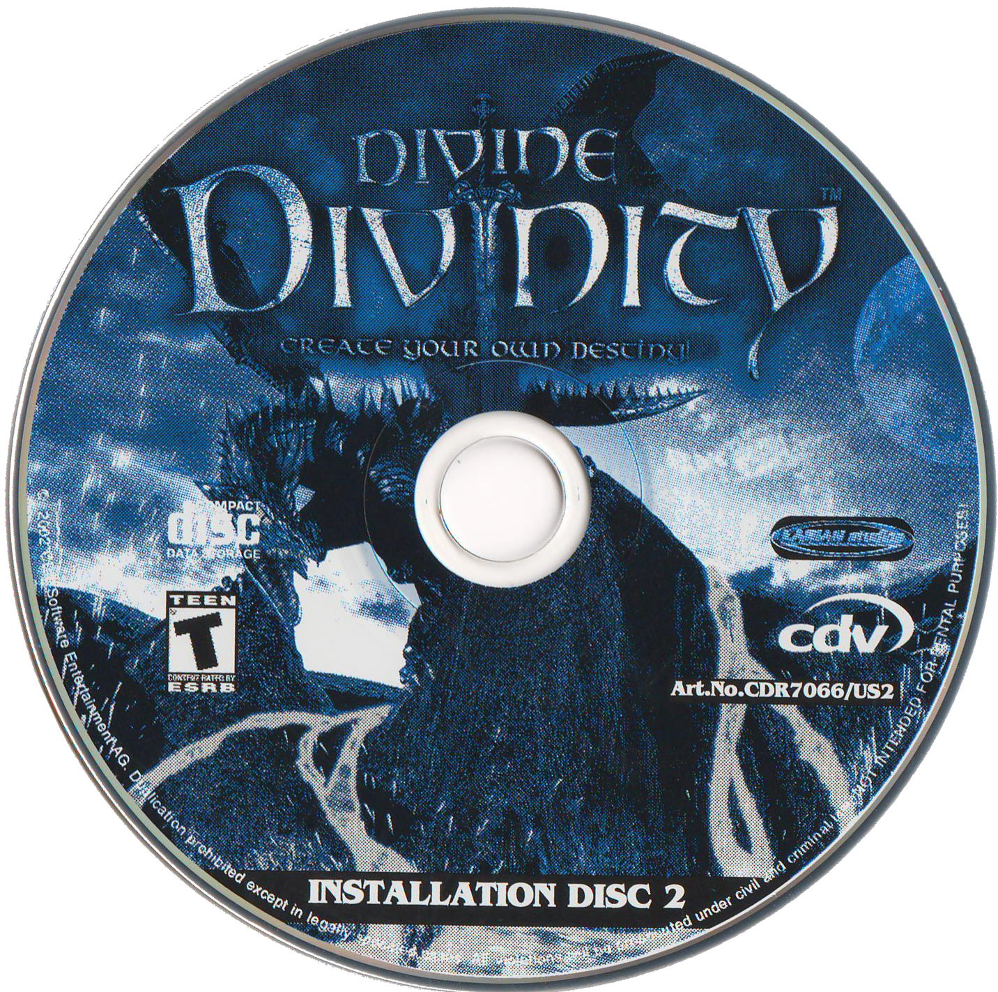 Divine Divinity Disc 1-3 Microsoft Windows PC CD-PC Gamez USA