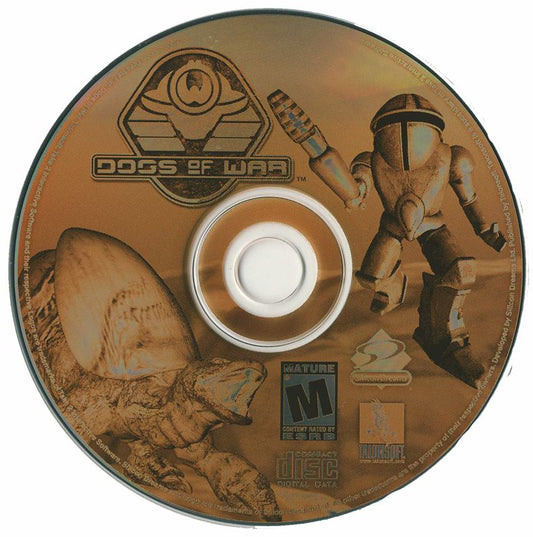 Dogs Of War Microsoft Windows PC CD-PC Gamez USA