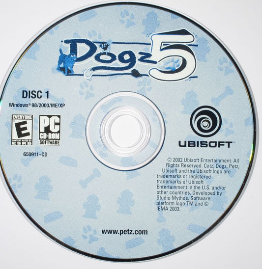 Dogz 5 Microsoft Windows PC CD-PC Gamez USA