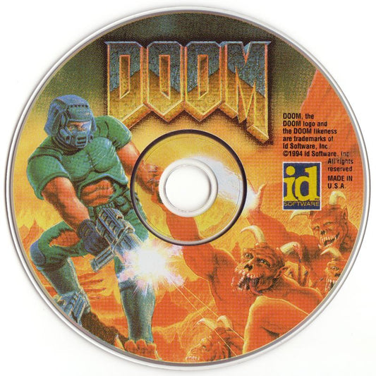 Doom Microsoft Windows PC CD-PC Gamez USA