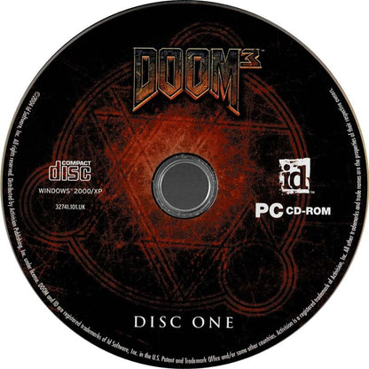 Doom³ 3 Disc 1-3 Microsoft Windows PC CD-PC Gamez USA