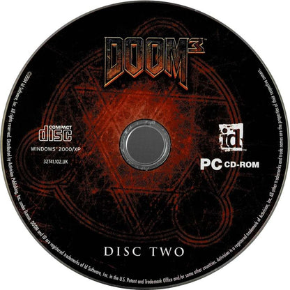 Doom³ 3 Disc 1-3 Microsoft Windows PC CD-PC Gamez USA