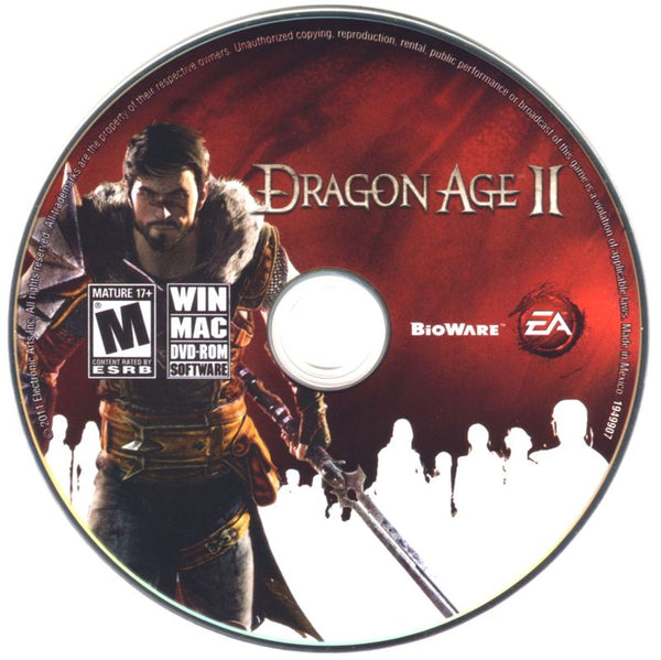 Dragon Age II Microsoft Windows PC DVD by PC Gamez USA