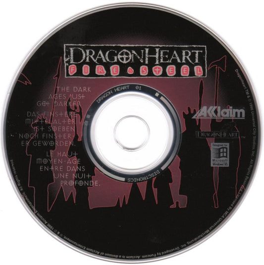 DragonHeart Fire & Steel Microsoft Windows PC CD-PC Gamez USA