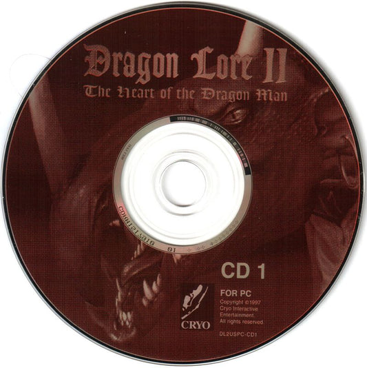 Dragon Lore II - The Heart of the Dragon Man Disc 1-3 Microsoft Windows PC CD-PC Gamez USA