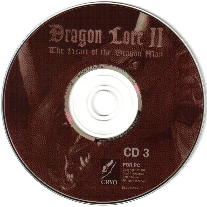 Dragon Lore II - The Heart of the Dragon Man Disc 1-3 Microsoft Windows PC CD-PC Gamez USA