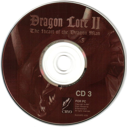 Dragon Lore II - The Heart of the Dragon Man Disc 1-3 Microsoft Windows PC CD-PC Gamez USA