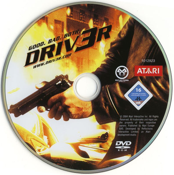 DRIV3R Microsoft Windows PC DVD by PC Gamez USA