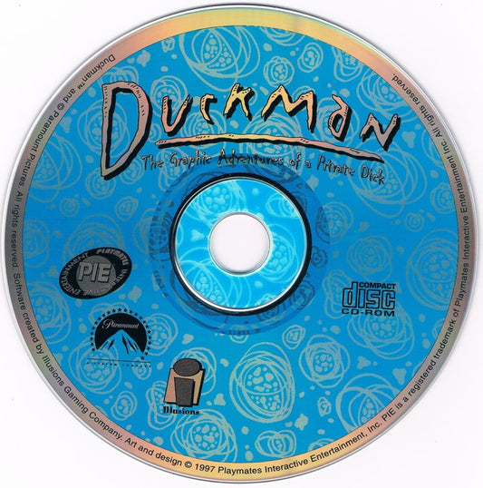 Duckman The Graphic Adventures of a Private Dick Microsoft Windows PC CD-PC Gamez USA