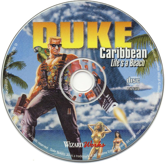 Duke Caribbean - Life's a Beach Microsoft Windows PC CD-PC Gamez USA