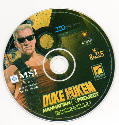 Duke Nukem Manhattan Project Total Mutant Mayhem Microsoft Windows PC CD-PC Gamez USA