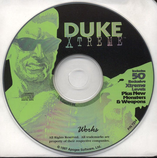 Duke Xtreme Microsoft Windows PC CD-PC Gamez USA