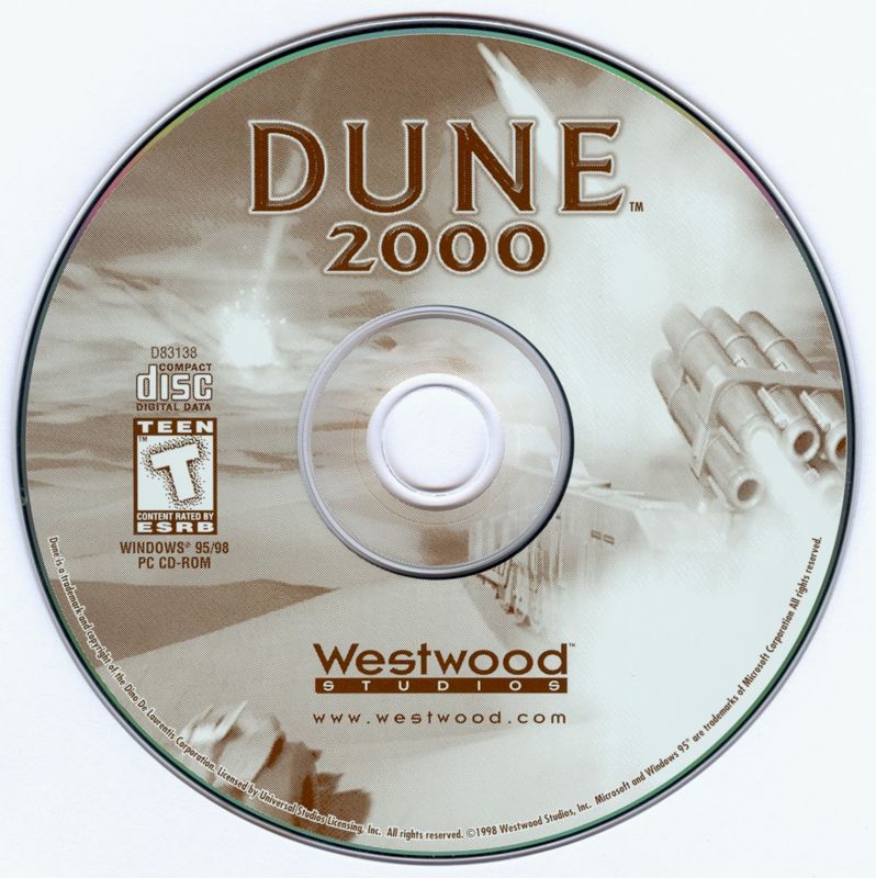 Dune 2000 Microsoft Windows PC CD-PC Gamez USA