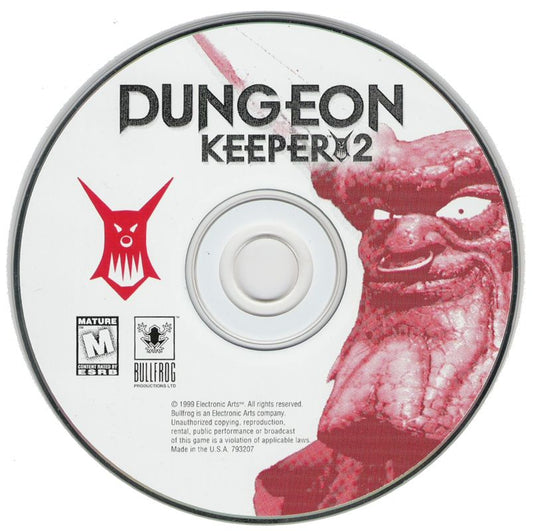 Dungeon Keeper 2 Microsoft Windows PC CD-PC Gamez USA