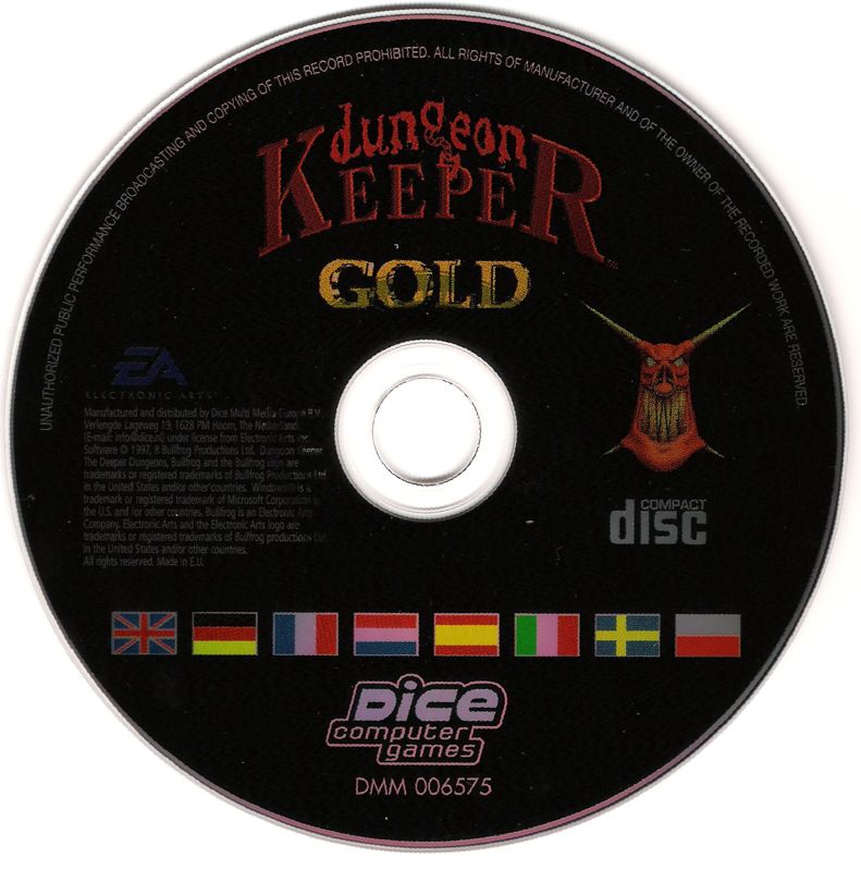 Dungeon Keeper - Gold Edition Microsoft Windows PC CD-PC Gamez USA