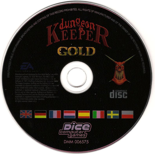 Dungeon Keeper - Gold Edition Microsoft Windows PC CD-PC Gamez USA