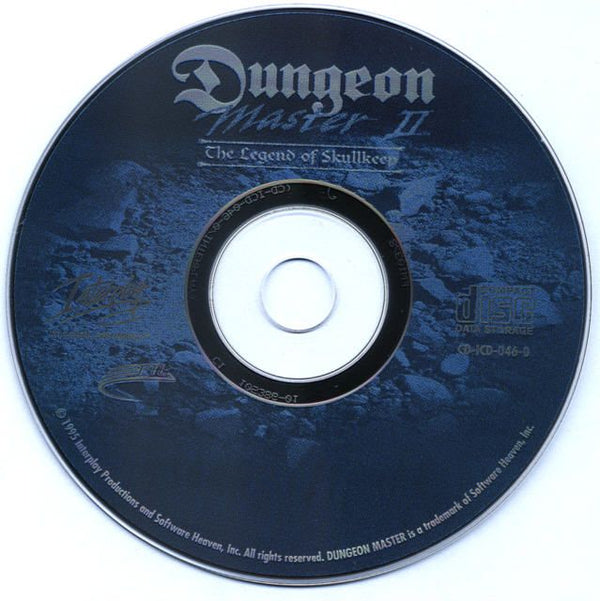 Dungeon Master II - The Legend of Skullkeep Microsoft Windows PC CD-PC Gamez USA