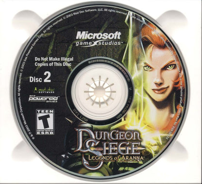Dungeon Siege - Legends of Aranna Disc 1-3 Microsoft Windows PC CD-PC Gamez USA