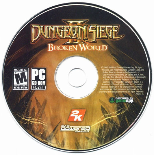 Dungeon Siege II: Broken World Microsoft Windows PC CD-PC Gamez USA