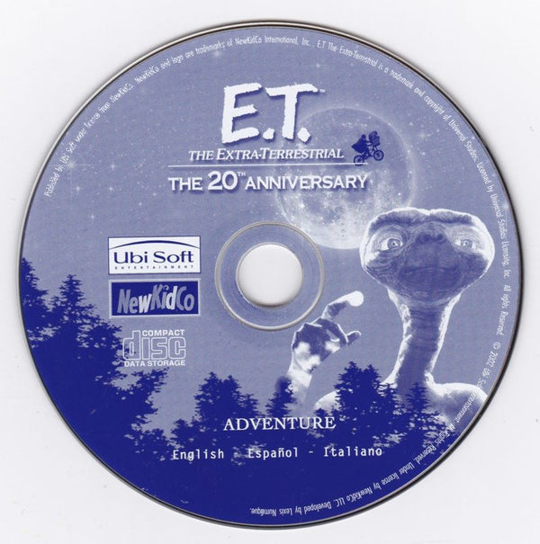 E.T. Phone Home Adventure Microsoft Windows PC CD-PC Gamez USA
