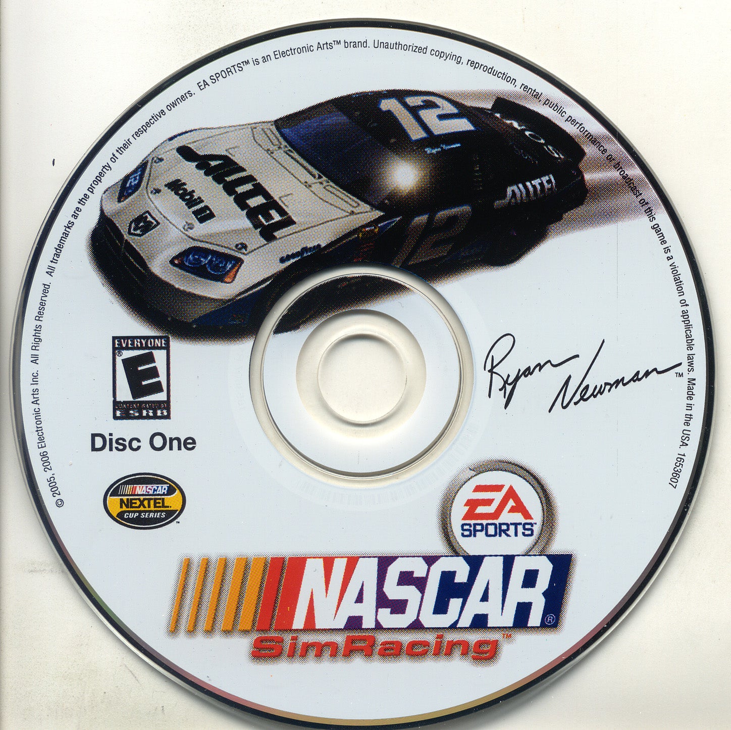 Cd Rom Racing Game EA NASCAR SimRacing Disc 1-2 for Windows PC – PC Gamez USA