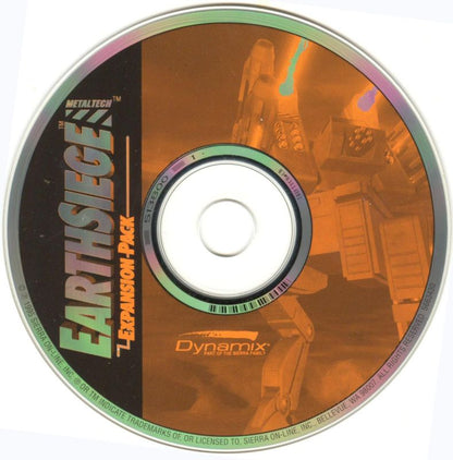 Metaltech: EarthSiege - Expansion Pack Microsoft Windows PC CD-PC Gamez USA