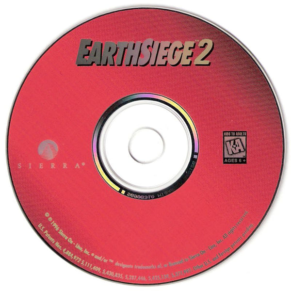EarthSiege 2 Microsoft Windows 3.X CD by PC Gamez USA