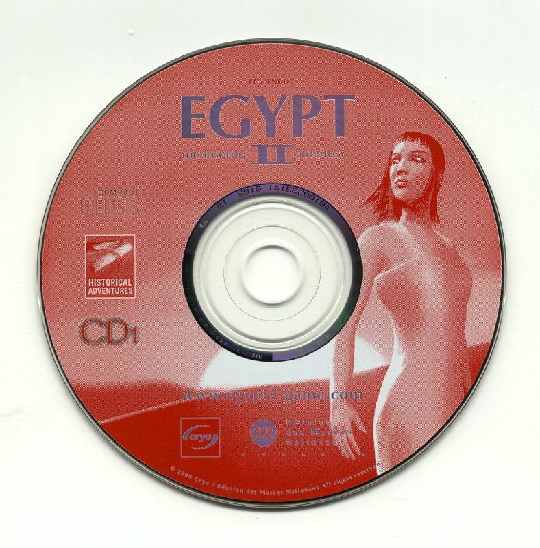 Egypt II The Heliopolis Prophecy Disc 1-2 Microsoft Windows PC CD-PC Gamez USA