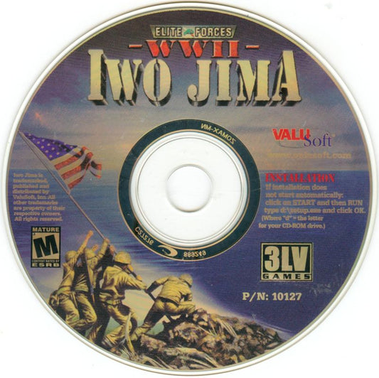 Elite Forces WWII Iwo Jima Microsoft Windows PC CD-PC Gamez USA