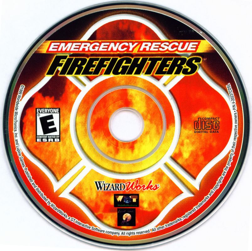 Emergency Rescue Firefighters Microsoft Windows PC CD-PC Gamez USA