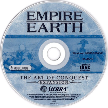 Empire Earth Gold Edition The Art of Conquest Expansion Microsoft Windows PC CD-PC Gamez USA