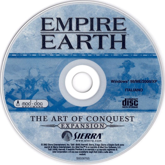 Empire Earth Gold Edition The Art of Conquest Expansion Microsoft Windows PC CD-PC Gamez USA