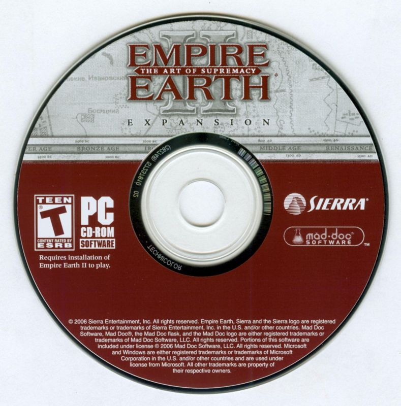 Empire Earth II - The Art of Supremacy Microsoft Windows PC CD-PC Gamez USA