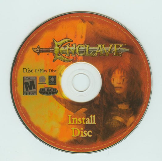 Enclave Disc 1-3 Microsoft Windows PC CD-PC Gamez USA