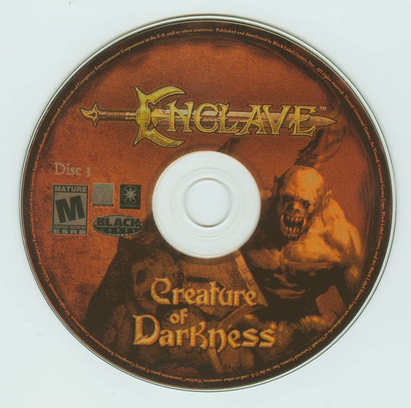 Enclave Disc 1-3 Microsoft Windows PC CD-PC Gamez USA