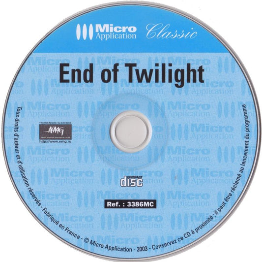 End of Twilight Microsoft Windows PC CD-PC Gamez USA