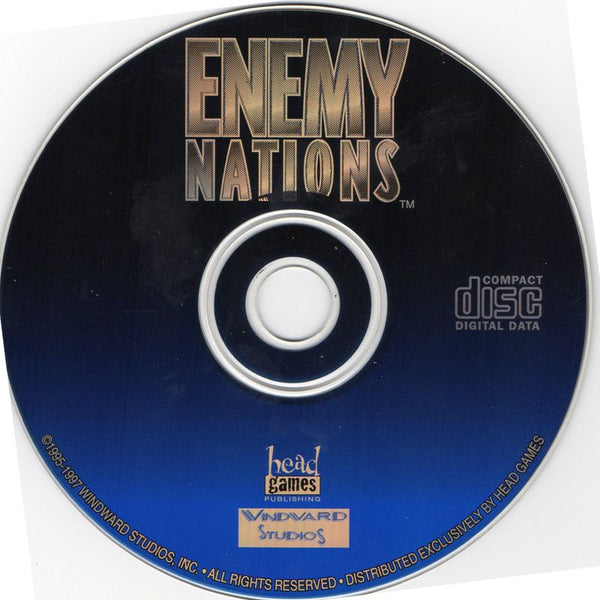 Enemy Nations Microsoft Windows PC CD-PC Gamez USA