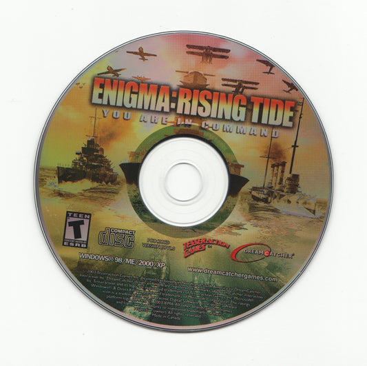 Enigma Rising Tide You Are In Command Microsoft Windows PC CD-PC Gamez USA