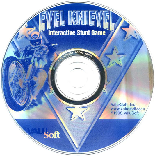 Evel Knievel Interactive Stunt Game Microsoft Windows PC CD-PC Gamez USA