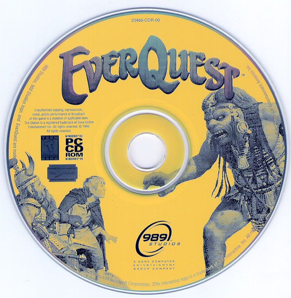 EverQuest Microsoft Windows PC CD by PC Gamez USA