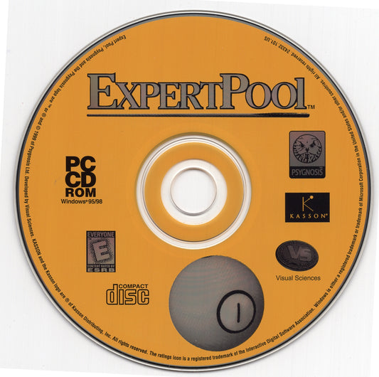 Expert Pool Microsoft Windows PC CD-PC Gamez USA