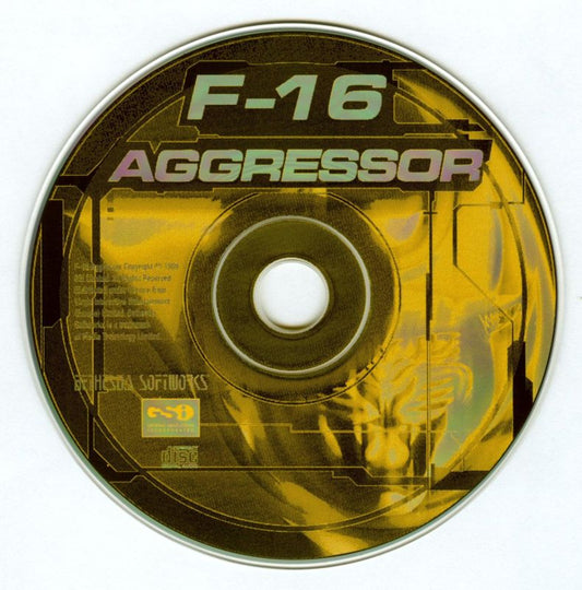 F-16 Aggressor Microsoft Windows PC CD-PC Gamez USA