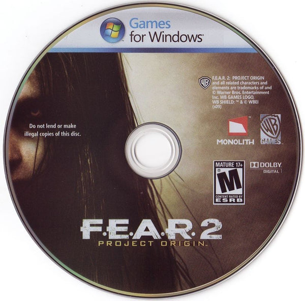 F.E.A.R. 2 Microsoft Windows PC DVD by PC Gamez USA