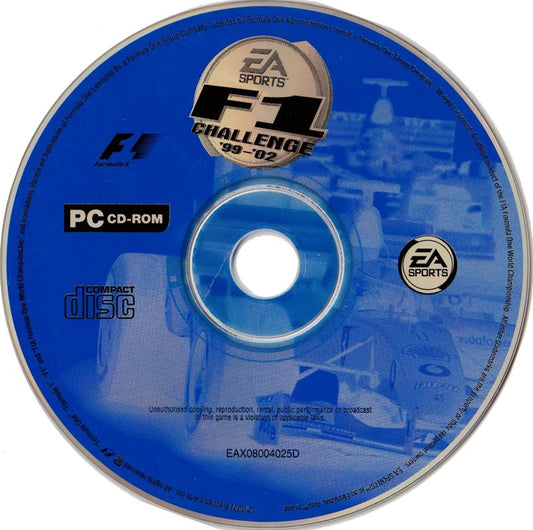 F1 Challenge 99 Microsoft Windows PC CD-PC Gamez USA