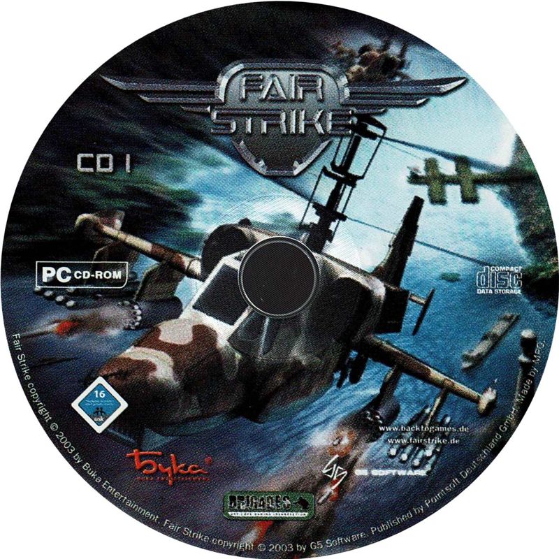 FAIR STRIKE Disc 1-2 Microsoft Windows PC CD-PC Gamez USA