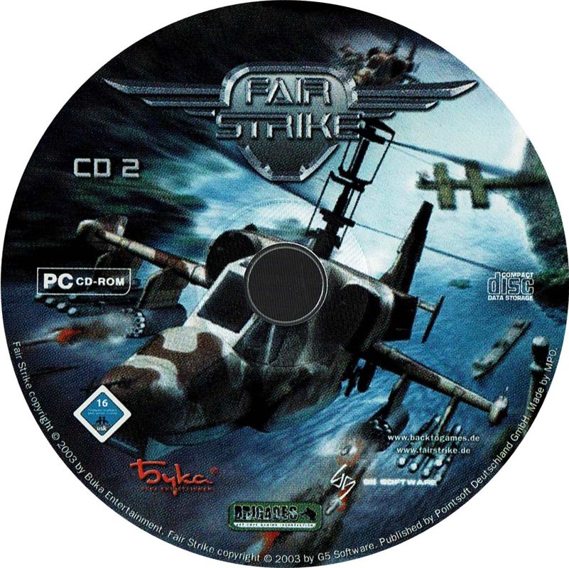 FAIR STRIKE Disc 1-2 Microsoft Windows PC CD-PC Gamez USA