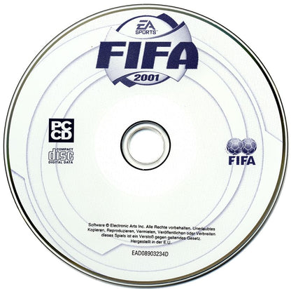 FIFA 2001 Major League Soccer Microsoft Windows PC CD-PC Gamez USA