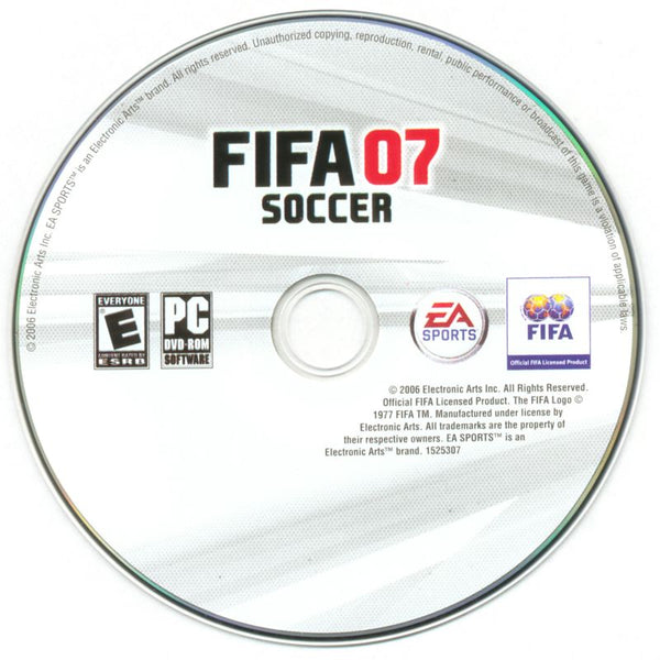 FIFA Soccer 07 Microsoft Windows PC DVD by PC Gamez USA